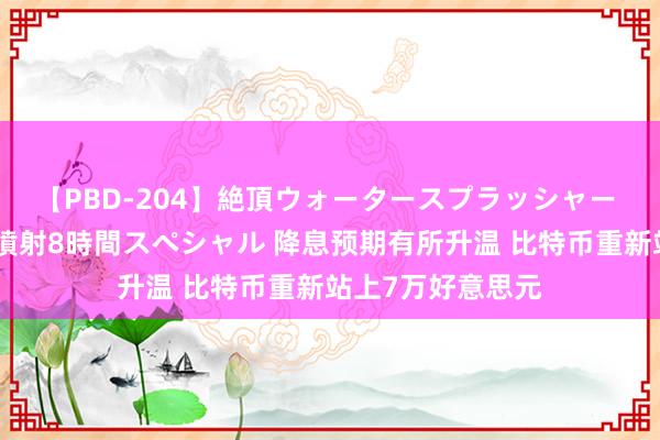 【PBD-204】絶頂ウォータースプラッシャー 放尿＆潮吹き大噴射8時間スペシャル 降息预期有所升温 比特币重新站上7万好意思元