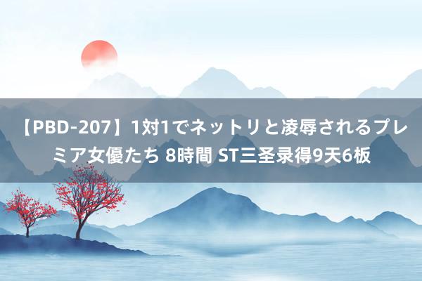 【PBD-207】1対1でネットリと凌辱されるプレミア女優たち 8時間 ST三圣录得9天6板